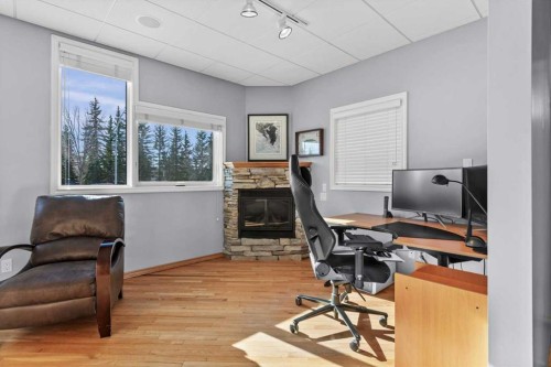 31 River Rock Manor Se, Calgary, AB - Indoor Photo Showing Office