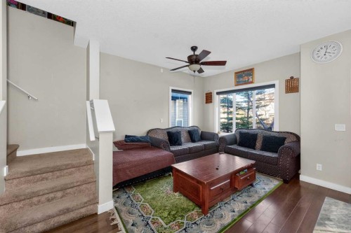 6101-333 Taralake Way Ne, Calgary, AB - Indoor Photo Showing Living Room