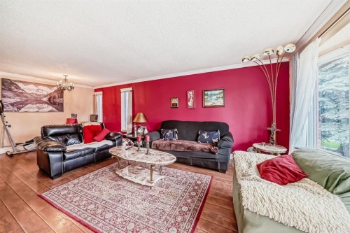 17007 Sunvale Road Se, Calgary, AB - Indoor Photo Showing Living Room