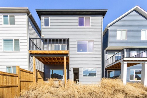 75 Royston Heath Nw, Calgary, AB - Outdoor With Balcony With Exterior