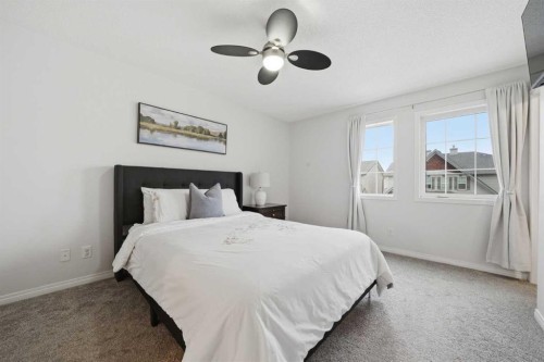 189 Elgin Meadows Park Se, Calgary, AB - Indoor Photo Showing Bedroom