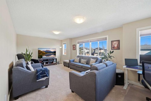 212 Springmere Road, Chestermere, AB - Indoor Photo Showing Living Room