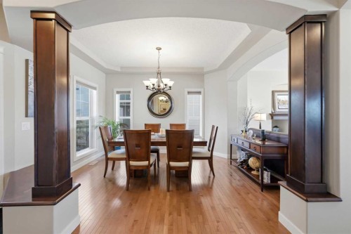 212 Springmere Road, Chestermere, AB - Indoor Photo Showing Dining Room