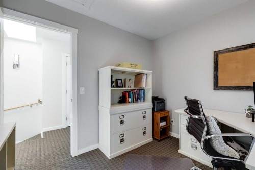 2729 Cochrane Road Nw, Calgary, AB - Indoor Photo Showing Office