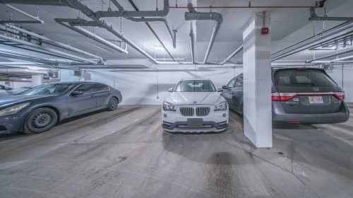 2209-33 Carringham Gate Nw, Calgary, AB - Indoor Photo Showing Garage