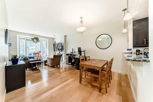204-830 Centre Avenue Ne, Calgary, AB - Indoor Photo Showing Dining Room