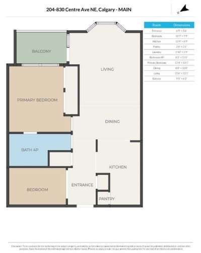 204-830 Centre Avenue Ne, Calgary, AB - Other