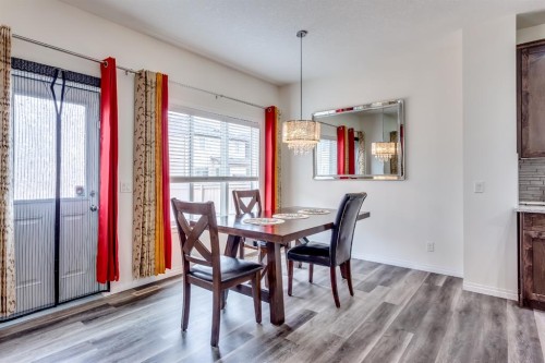 379 Skyview Shores Manor Ne, Calgary, AB - Indoor Photo Showing Dining Room