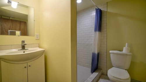 35 Riverbirch Road Se, Calgary, AB - Indoor Photo Showing Bathroom