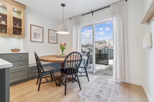 46 Prestwick Rise Se, Calgary, AB - Indoor Photo Showing Dining Room