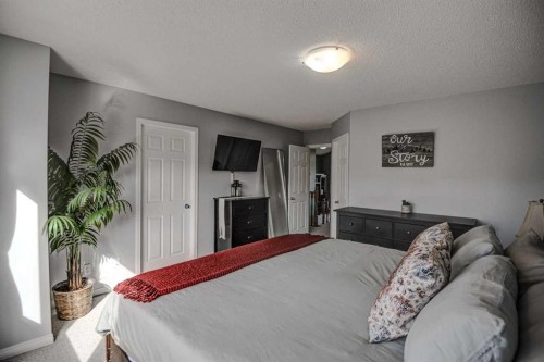 148 Copperfield Common Se, Calgary, AB - Indoor Photo Showing Bedroom