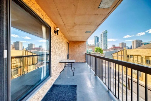 308-718 12 Avenue Sw, Calgary, AB - Outdoor With Balcony With Exterior