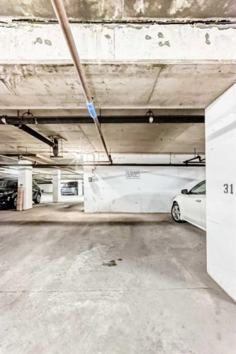 308-718 12 Avenue Sw, Calgary, AB - Indoor Photo Showing Garage
