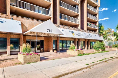 308-718 12 Avenue Sw, Calgary, AB - Outdoor With Balcony