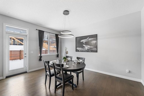 308 Lucas Way Nw, Calgary, AB - Indoor Photo Showing Dining Room