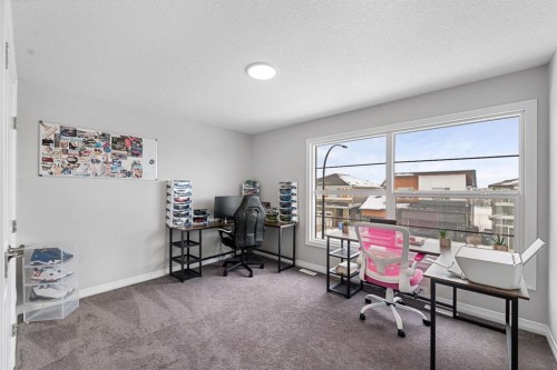 308 Lucas Way Nw, Calgary, AB - Indoor Photo Showing Office