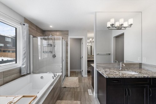308 Lucas Way Nw, Calgary, AB - Indoor Photo Showing Bathroom
