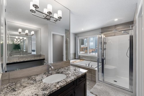 308 Lucas Way Nw, Calgary, AB - Indoor Photo Showing Bathroom