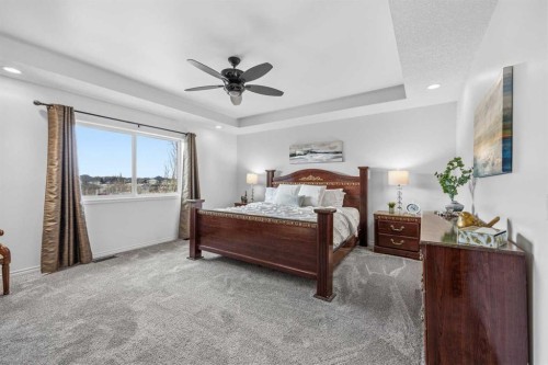 30 Ranchers Crescent, Okotoks, AB - Indoor Photo Showing Bedroom