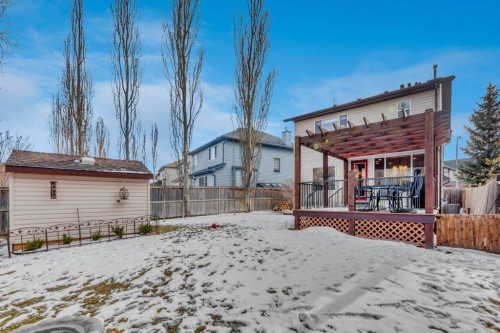 187 Brightondale Crescent Se, Calgary, AB - Outdoor With Deck Patio Veranda