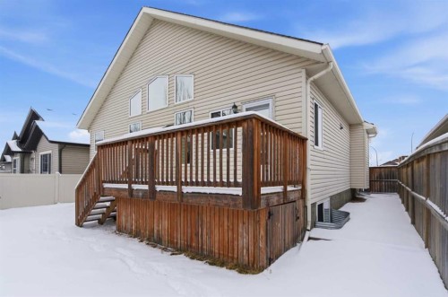 1151 Westmount Drive, Strathmore, AB - Outdoor With Deck Patio Veranda With Exterior