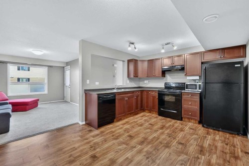 302-8 Bayside Place, Strathmore, AB - Indoor Photo Showing Kitchen