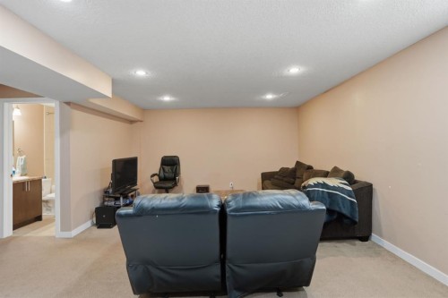 235 Coville Close Ne, Calgary, AB - Indoor Photo Showing Basement