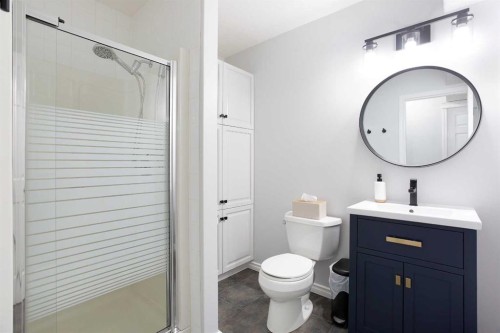 54 Springborough Point Sw, Calgary, AB - Indoor Photo Showing Bathroom
