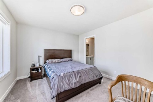 294 Canals Crossing Sw, Airdrie, AB - Indoor Photo Showing Bedroom