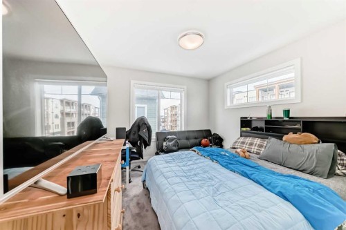 294 Canals Crossing Sw, Airdrie, AB - Indoor Photo Showing Bedroom