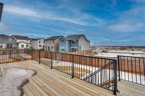 195 Lucas Common Nw, Calgary, AB - Outdoor With Deck Patio Veranda With Exterior