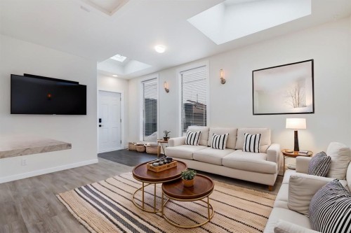 11 Foley Road Se, Calgary, AB - Indoor Photo Showing Living Room