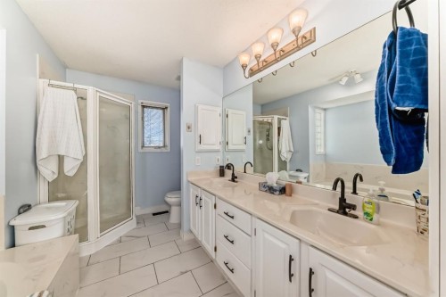 320 Sunmills Drive Se, Calgary, AB - Indoor Photo Showing Bathroom