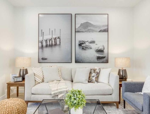 975 Edgefield Avenue, Strathmore, AB - Indoor Photo Showing Living Room