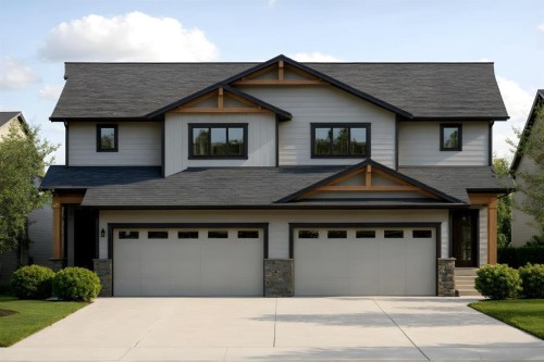 320 Edgefield Close, Strathmore, AB - Outdoor With Facade