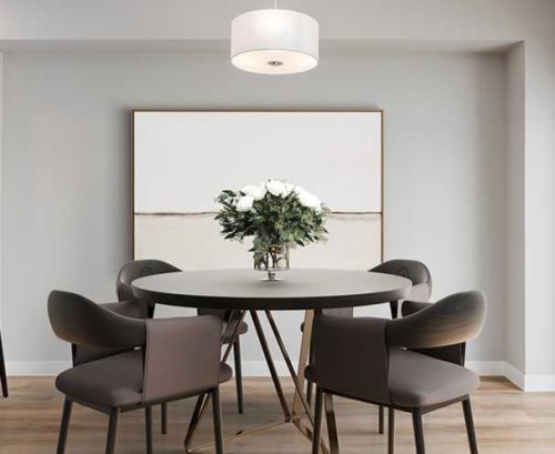 320 Edgefield Close, Strathmore, AB - Indoor Photo Showing Dining Room