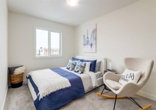 320 Edgefield Close, Strathmore, AB - Indoor Photo Showing Bedroom