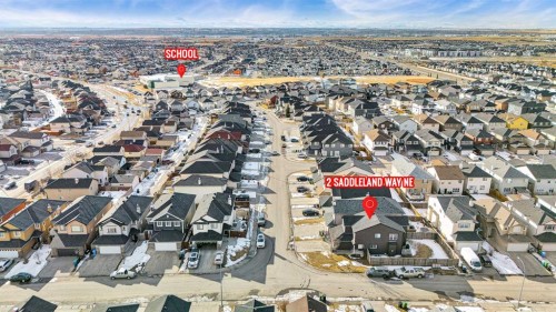 2 Saddleland Way Ne, Calgary, AB - Outdoor With View
