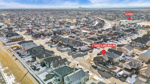 2 Saddleland Way Ne, Calgary, AB - Outdoor With View