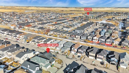 2 Saddleland Way Ne, Calgary, AB - Outdoor With View
