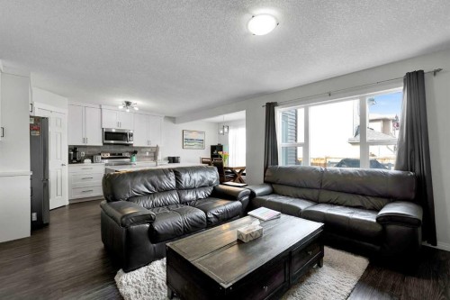 2 Saddleland Way Ne, Calgary, AB - Indoor Photo Showing Living Room