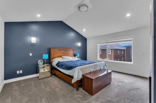 205 Kinniburgh Cove, Chestermere, AB - Indoor Photo Showing Bedroom