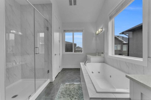 205 Kinniburgh Cove, Chestermere, AB - Indoor Photo Showing Bathroom
