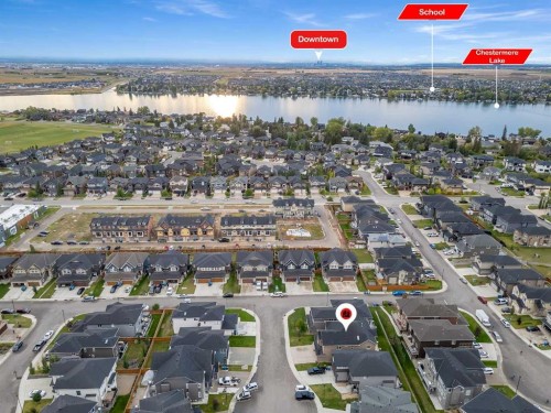 205 Kinniburgh Cove, Chestermere, AB - Outdoor With View