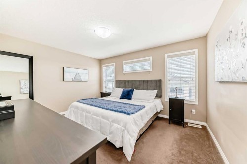 301 Kincora Glen Rise Nw, Calgary, AB - Indoor Photo Showing Bedroom