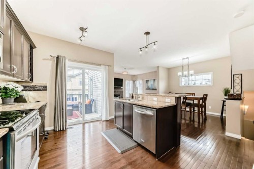 301 Kincora Glen Rise Nw, Calgary, AB - Indoor Photo Showing Kitchen With Upgraded Kitchen