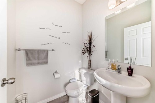 217 Masters Road Se, Calgary, AB - Indoor Photo Showing Bathroom