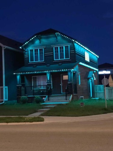 217 Masters Road Se, Calgary, AB - Outdoor With Deck Patio Veranda With Facade