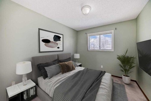 240 Arbour Ridge Way Nw, Calgary, AB - Indoor Photo Showing Bedroom