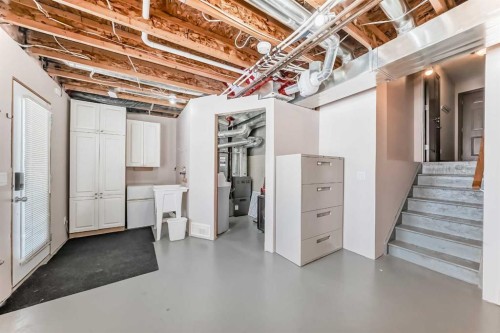 35 Tucker Circle, Okotoks, AB - Indoor Photo Showing Basement